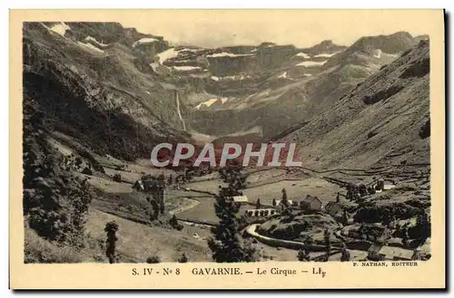 Cartes postales Gavarnie Le Cirque