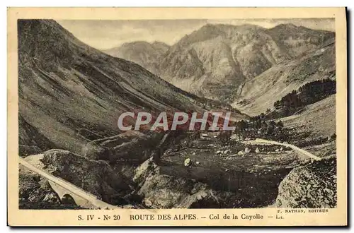 Cartes postales Route Des Alpes Col De La Cayolle