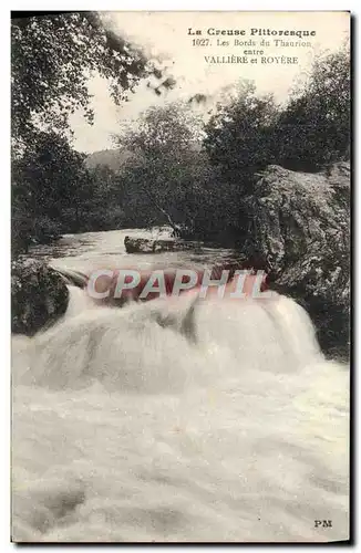 Cartes postales Les bords du Thaurion entre Valliere et Royere