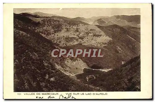 Cartes postales Vallee De Masevaux Vue Sur La Lac D&#39Alfeld