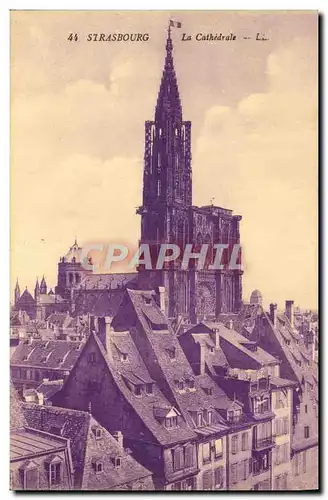 Cartes postales Strasbourg La Cathedrale