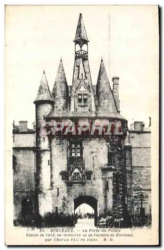 Cartes postales Bordeaux La Porte du Palais