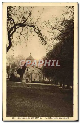 Cartes postales Environs de Divonne L'Abbaye de Beaumont