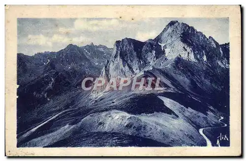 Cartes postales Col du Tourmalet versant Bagneres et versant Barieges