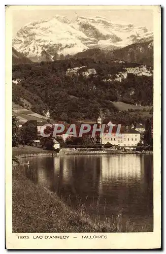 Cartes postales Lac d&#39Annecy Talloires