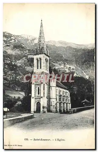 Cartes postales Saint Sauveur L&#39Eglise