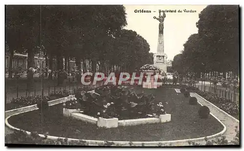 Cartes postales Orleans Boulevard de Verdun