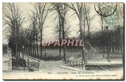 Ansichtskarte AK Amiens Parc de la Hotoie