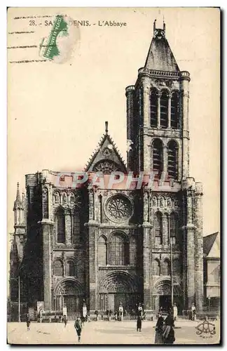 Cartes postales Saint Denis L&#39Abbaye
