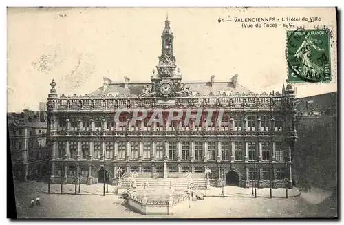 Cartes postales Valenciennes L&#39Hotel de Ville