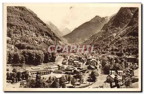 Cartes postales Cauterets Vue Generale Prise du Mamelon Vert