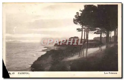 Cartes postales Paimpol Les Falaises