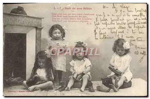 Cartes postales Le Noel de nos Bebes Enfants