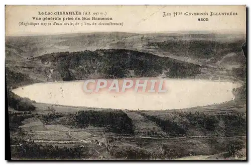 Cartes postales Le Lac d&#39Issarles Vue Generale prise du Suc Ramenou