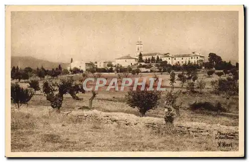 Cartes postales Notre Dame De Bon Secours Lablachere Vue Generale prise de la Route de Maisonneuve