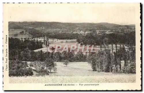 Cartes postales Alboussiere Vue Panoramique