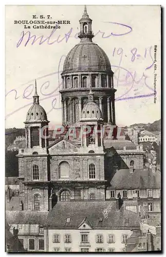 Cartes postales Boulogne Sur Mer La Cathedrale