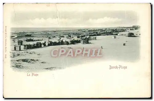 Cartes postales La Plage Berck Plage