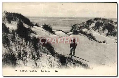 Cartes postales Berck Plage Les Dunes