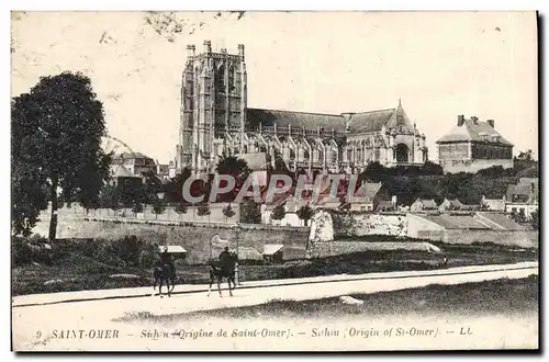 Cartes postales Saint Omer Suhu Cheval Chevaux