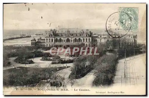 Cartes postales Boulogne Sur Mer Le Casino