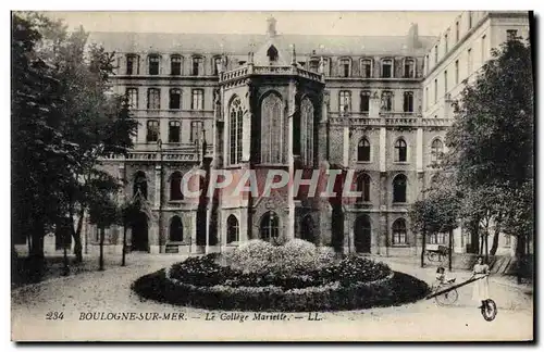 Ansichtskarte AK Boulogne Sur Mer Le College Mariette