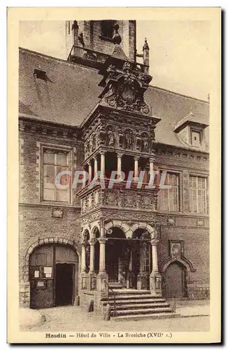 Cartes postales Hesdin Hotel de Ville La Breteche