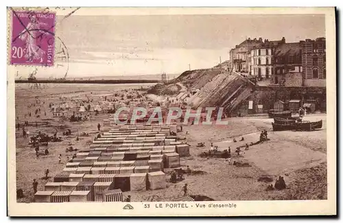 Cartes postales Le Portel Vue d&#39ensemble