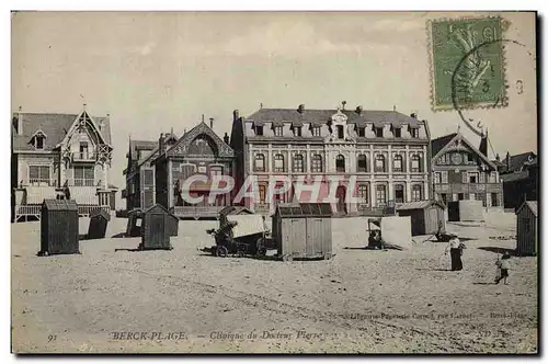 Ansichtskarte AK Berck Plage Clinique du Docteur Pierre