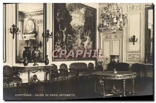 Ansichtskarte AK Compiegne Salon de Marie Antoinette