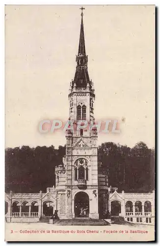 Ansichtskarte AK Collection de la Basilique du Bois Chenu Facade de la Basilique