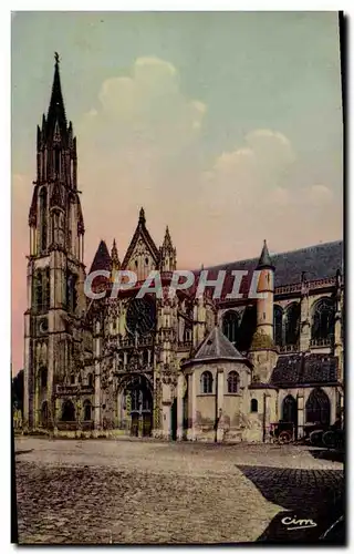 Cartes postales Senlis La Cathedrale