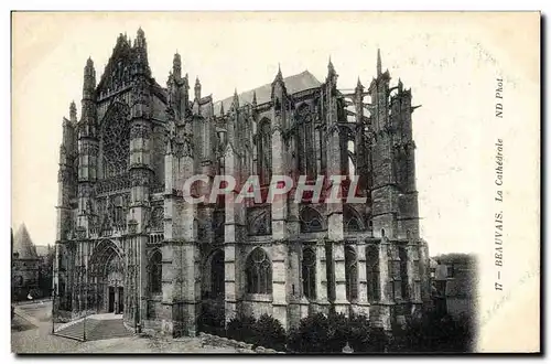 Cartes postales Beauvais La Cathedrale