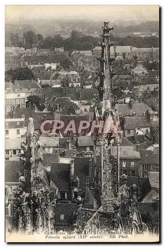 Ansichtskarte AK Cathedrale De Beauvais Abside Cote Sud Pinacle Ajoure