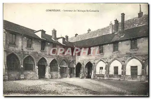 Cartes postales Compiegne Interieur de l'Abbaye Saint Corneille