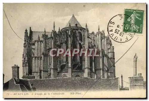 Cartes postales Beauvais L'Abside de la Cathedrale