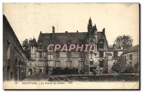 Cartes postales Beauvais Le Palais de Justice