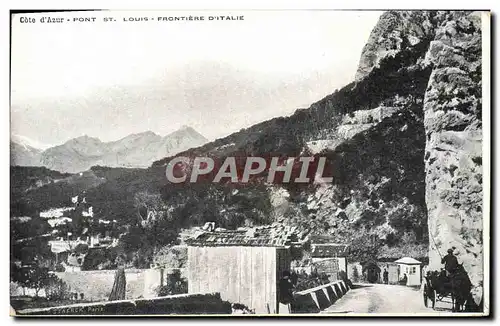 Cartes postales Pont Saint Louis Frontiere D&#39Italie