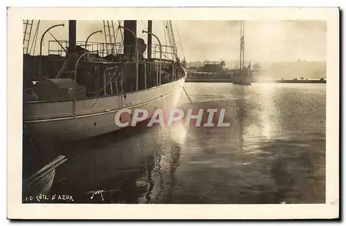 Cartes postales Cote D'Azur Bateaux