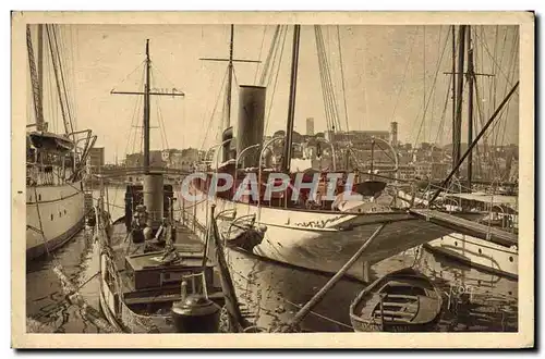 Cartes postales La Douce France Cote D&#39Azur Cannes le port Bateaux