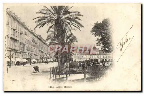 Cartes postales Nice Avenue Massena