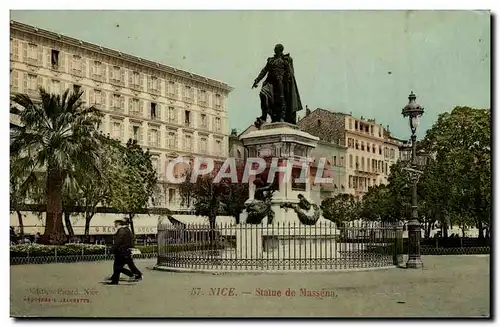 Cartes postales Nice Statue de Massena