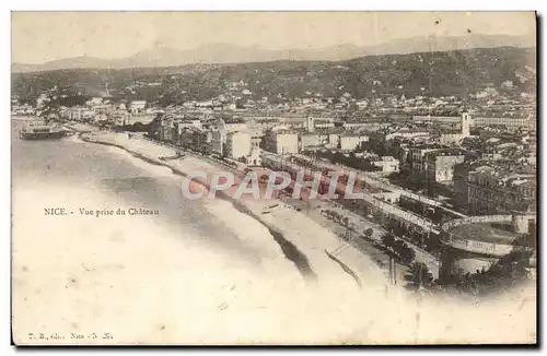 Cartes postales Nice Vue Prise du Chateau