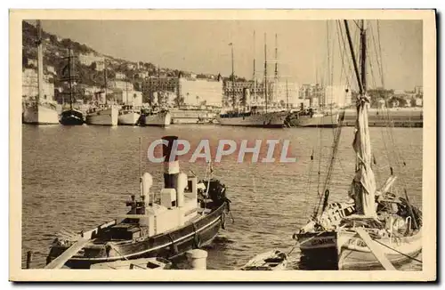 Cartes postales Cannes Le Port Bateaux