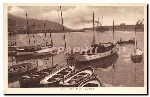 Cartes postales Nice Le Port Bateaux