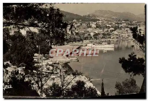 Moderne Karte Bandol Vue Generale