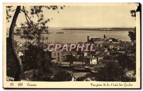 Cartes postales Cannes Vue Prise de la Croix des Gardes