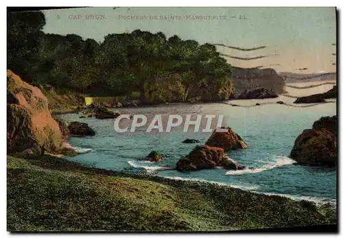 Cartes postales Cap Brun Rochers de Sainte Marquerite