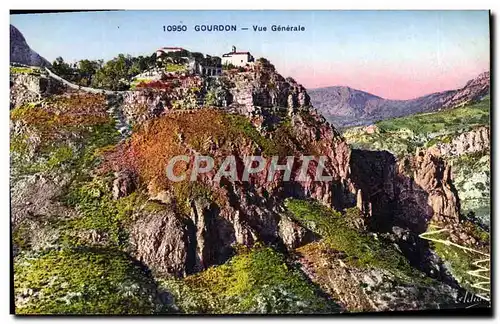 Cartes postales Gourdon Vue Generale