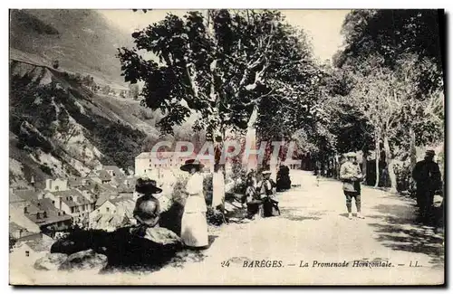 Cartes postales Bareges La Promenade Horizontaie